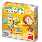 Dino - Puzzle Prva igra: Afriške živali 15 maxi - 1 - 39 kosov