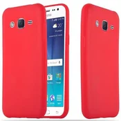 Cadorabo Cadorabo Case, združljiv s Samsungom v Candy Red - Zaščitni pokrov iz fleksibilnega silikona TPU, (20572555)