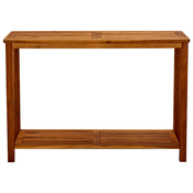 MAISON CHIC Vrtna konzolna miza - miza ob steni 110x40x75 cm trden akacijev les, (21785861)