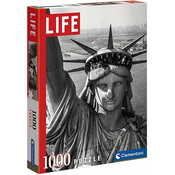 Clementoni - Puzzle Life Collection Socha Sloboda - 1 000 kosov