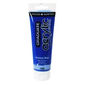 Daler Rowney Akrilna barva Graduate 120 ml, primary modra