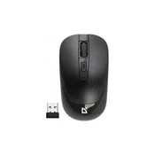 Brezžična optična miška Defender WAVE MM-995 - črna, 1600 DPI (PC)