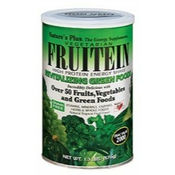Natures Plus Fruitein® Revitalizing Green Foods - 576 g