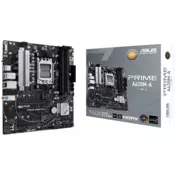 ASUS PRIME A620M-A-CSM AM5 mATX MB - AMD A620 4xDIMM DDR5 2xM.2 4xSATA PCIe 4.0 1Gb Ethernet 1xD-SUB 1xDisplayPort 1xHDMI Aura Sync RGB Lighting - 90MB1F10-M0EAYC