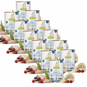 ISEGRIM Adult River: postrv s pastinakom in brusnicami 12x400 g