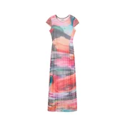 Desigual Obleka pastelno modra/temno siva/svetlo roza/pastelno rdeča