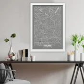 Wallity Dekorativna slika na platnu, 40x55cm, Šarena