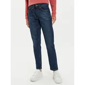 Lee Jeans hlače Rider 112355235 Mornarsko modra Straight Fit