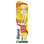 Signal Antiplaque Toothbrush Medium Set cetkica za zube 2 kom