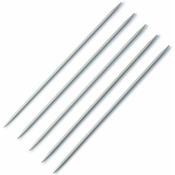 PRYM Double-Pointed And Glove Knitting Needles 20cm / 4,5mm Pearl Grey