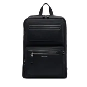 Nahrbtnik Calvin Klein Ssnl Raised Logo Double Pocket B LV04D3498G Črna