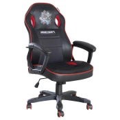 Minecraft GAMING STOL umetna masa, tekstil črna