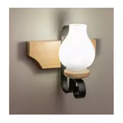 Brilagi - Zidna lampa QUEEN 1xE14/40W/230V hrast