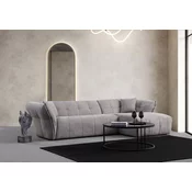 Atelier del Sofa Ugaona garnitura Boxer, 165x290 cm, Svetlo-siva