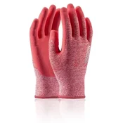 Rokavice Nature Touch - namočene, roza, velikost 7
