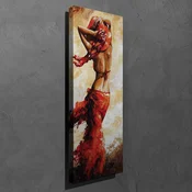 Wallity Slika na platnu 30x80cm
