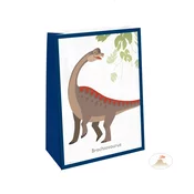Amscan Darilna vrečka z nalepkami - Happy Dinosaur