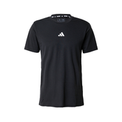 ADIDAS PERFORMANCE Funkcionalna majica Designed for Training črna/bela