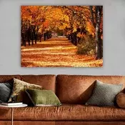 Wallity Dekorativna slika na platnu, 70x100cm, Šarena