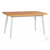 Raztegljiva jedilna miza Oslo 6 - bela/artisan