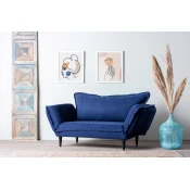 Atelier del Sofa Dvosed na razvlacenje Vino 190cm, Teget