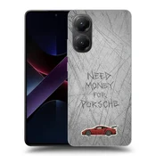 Silikonski črni ovitek za Xiaomi Poco X7 Pro 5G - Garage Scratch