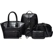 Set torbi LU-38072 - Crna KP38072