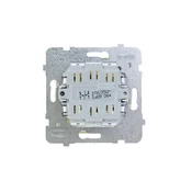 shumee AS Dvojno stopniščno stikalo ecru ŁP-10G/m/27