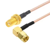 shumee Pigtail SMA vtičnica/SMA vtič RA RG316 50cm