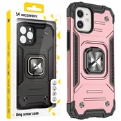 WOZINSKY Wozinsky Ring Armor ovitek za iPhone 14, oklepni ovitek, magnetni nosilec, zlat