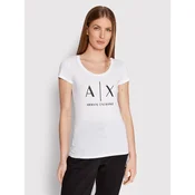 Armani Exchange Majica 8NYT70 YJ16Z 1000 Bela Slim Fit