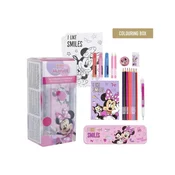 Artesania Cerda Ustvarjalni komplet Minnie Mouse (pobarvanka, barvice, nalepke, zvezek), 2700000838