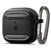 slomart Ovitek Spigen Rugged Armor za AirPods 4 - črn