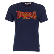 Lonsdale Majice s kratkimi rokavi CLASSIC Modra