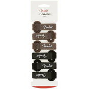 Fender Cable Ties 7 Black and Brown