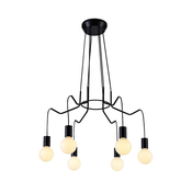 Basso Viseca Lampa 6X40W E27 Black Mat
