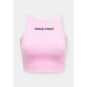 NIKE Športni nederček NP roza/črna