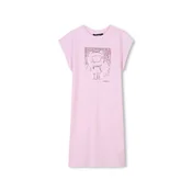 Karl Lagerfeld Kids Vsakodnevna obleka Z30456 M Roza Regular Fit