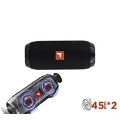 Bluetooth 5.3 Zvucnik TWS | 10W | USB, SD, AUX | Crni | TORIMA