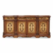 Casa Padrino luxury baroque sideboard brown/natural 233 cm - Baroque furniture