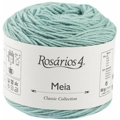 Rosários 4 Meia 20 Mint Green Pletilna preja