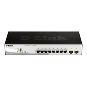 D-Link 10-portno stikalo Gigabit SWITCH DGS-1210-10P