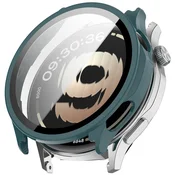 GS Ovitek 2 v 1 + kaljeno steklo za Oppo Watch S, zelen