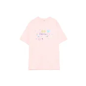 Cropp - Majica s printom Polly Pocket - pastelno pink