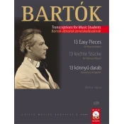 BARTOK:13 EASY PIECES FOR FLUTE AND PIANO +CD