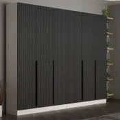 Hanah Home Ormar Noah Noah-8269, 270x210x35 cm, Antracit