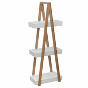 Five Natureo stalak 3 police, 30x18x82 cm, mdf - Bijela