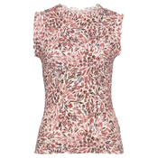 VIVANCE Bluza bež/modra/rjava/roza/bela