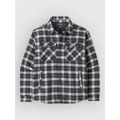 Patagonia LW Insulated Fjord Flannel Shirt smldr blu
