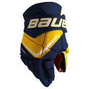 Hokejske rokavice Bauer Vapor FLY40 Navy/Gold Senior 15 palcev